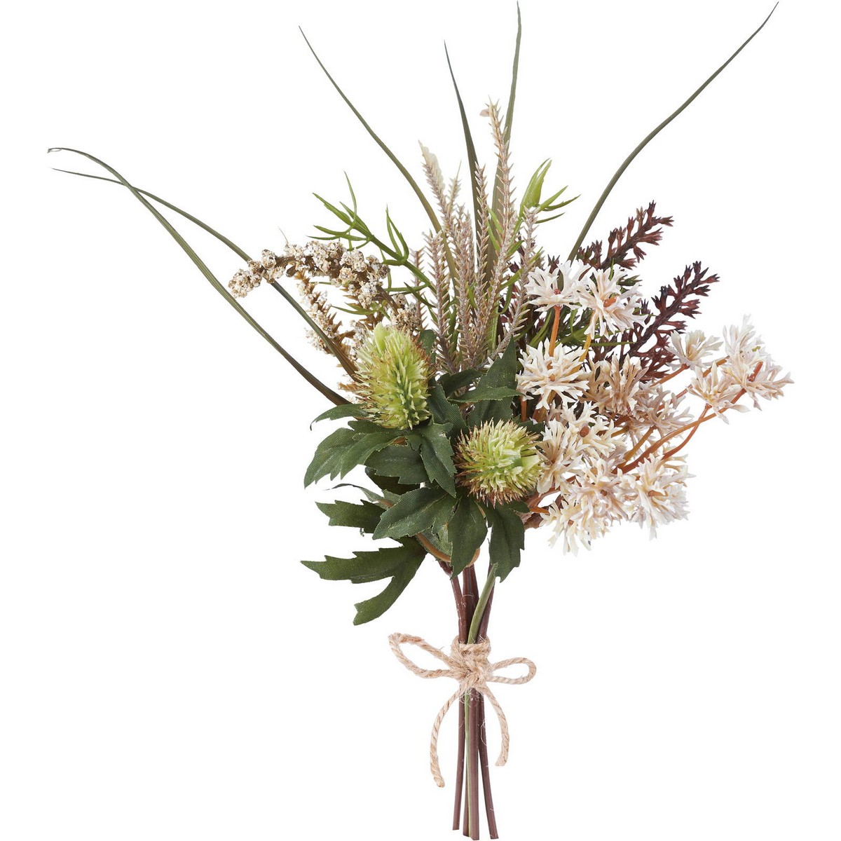 アウトレット◎【造花】YDM/ドライリーフミックスバンドル ダークグリーン/FG -5117-DGR