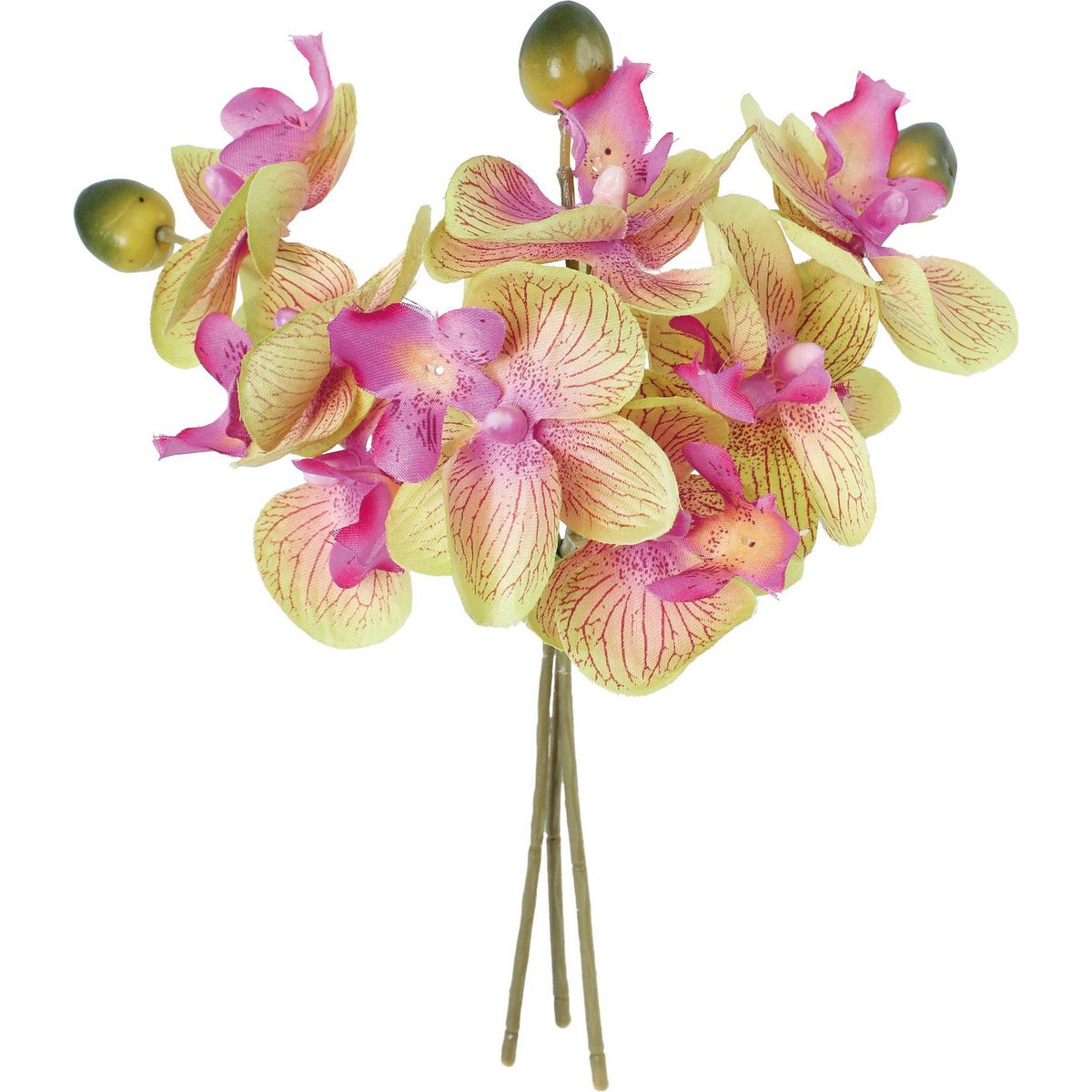 アウトレット◎【造花】YDM/コチョウランバンドル グリーンラベンダー/FB-2656G/L