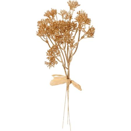 アウトレット◎【造花】YDM/メタリックベリーバンチ ゴールド/FS-6292-GO