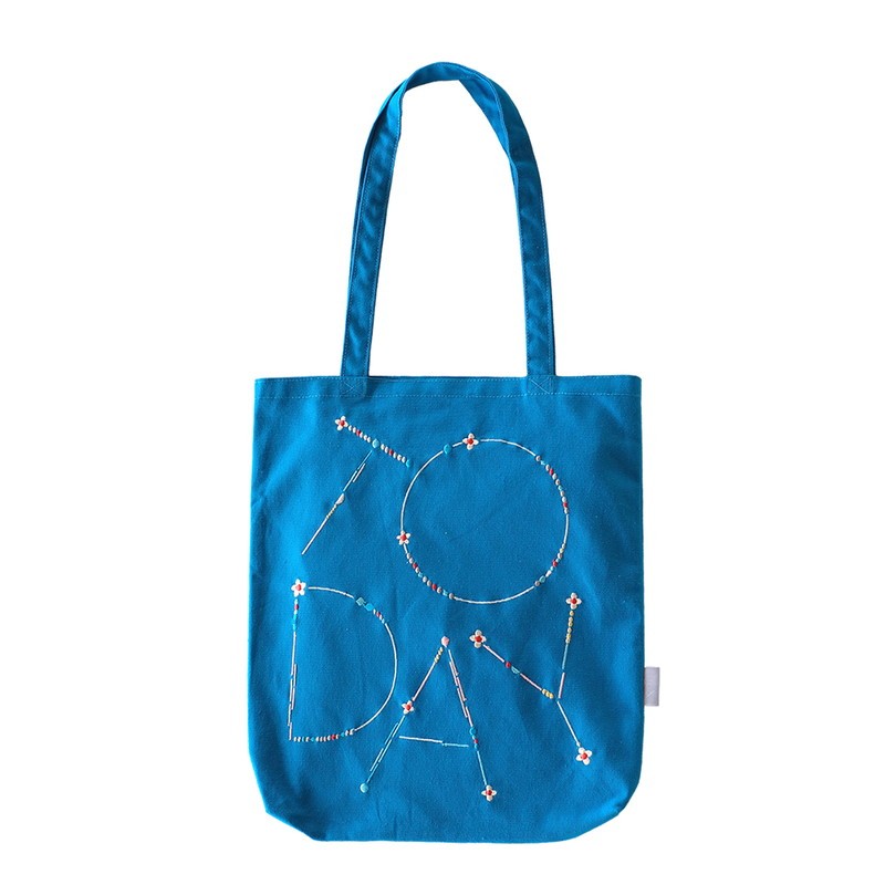 アウトレット◎ito&/刺繍トートバッグ 大 neopop(ネオポップ) ビーズ/IT001-12