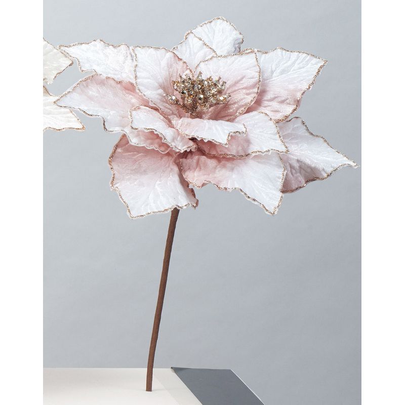 アウトレット◎【造花】アスカ/ポインセチア ライトピンク/AX60293-13