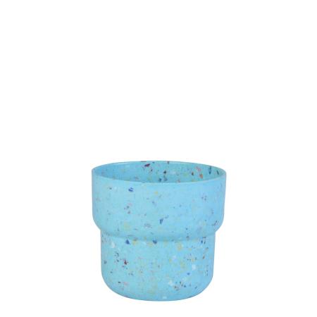 アウトレット◎DoLABO/エコチップ ペタルポット10 スカイブルー/43131