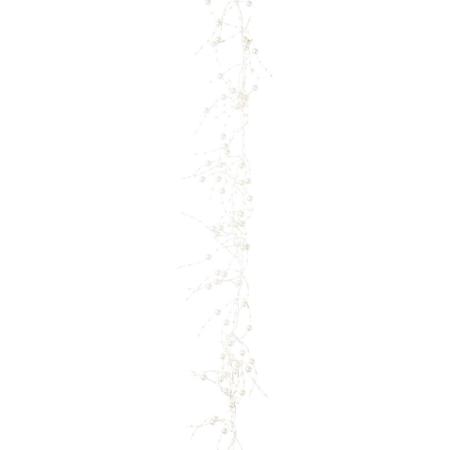 アウトレット◎ビーズガーランドショート NG35093/IV アイボリー/165-10094-11