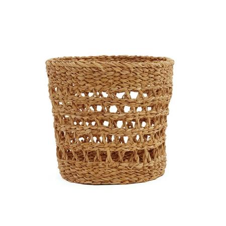 アウトレット◎志成販売/素朴な風合いが味わい深い シーグラスの透かし編みポットカバー(L)/320014