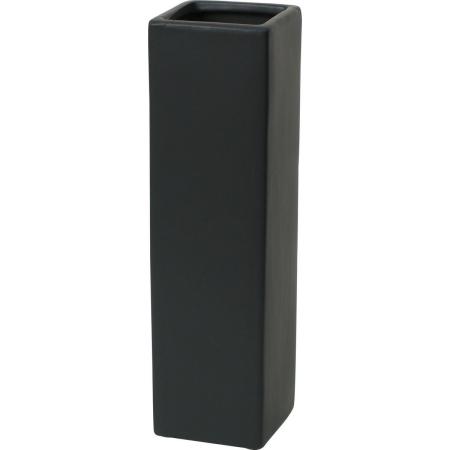 アウトレット◎YDM/スクエアポットH30cm BLK/RFB-479