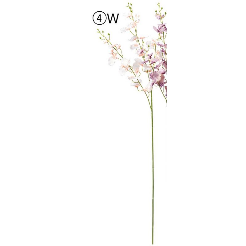 アウトレット◎【造花】アスカ/オンシジューム×32 ホワイトピーチ/A-34794-4W