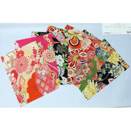 アウトレット◎一越ちりめん 7柄アソートセット 22×15cm/S52-102