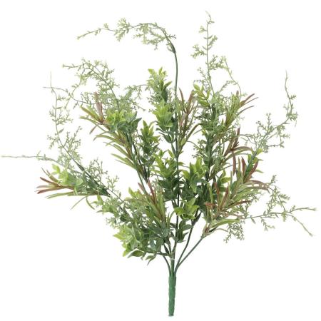 アウトレット◎【造花】YDM/ファーンミックスブッシュ GR/GL -5250-GR