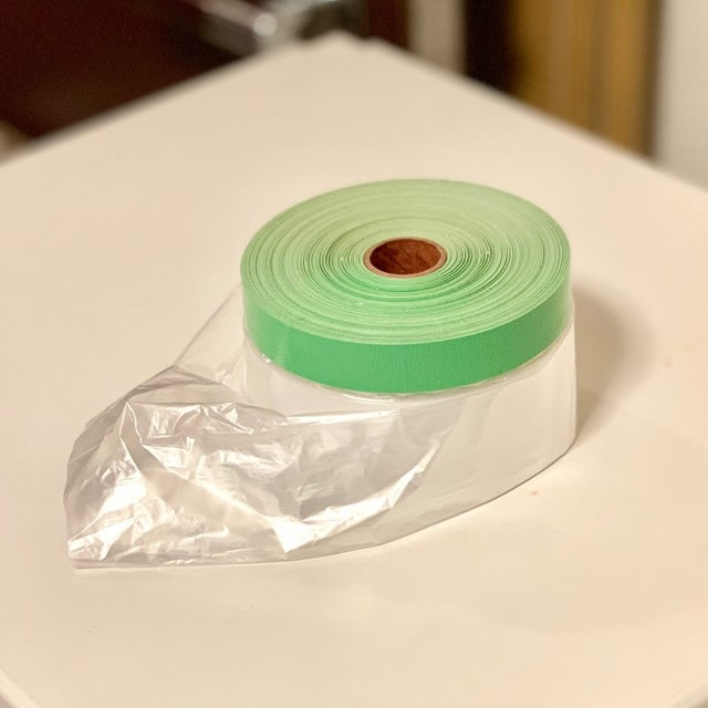 アウトレット◎アクリルデザインケース用 保護フィルム付き養生テープ 25m巻