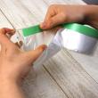 アウトレット◎アクリルデザインケース用 保護フィルム付き養生テープ 25m巻