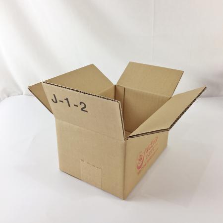 アウトレット◎ダンボール箱(ロゴあり) 宅配60サイズ 220x155x123mm/J-2