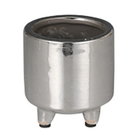 アウトレット◎ダルトン/SILVER POT WITH LEGS XS/G20-0203XS