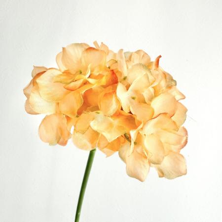 アウトレット◎【造花】ビバ工芸/ハイドレンジャショートステム/VE-6827-LT/YE