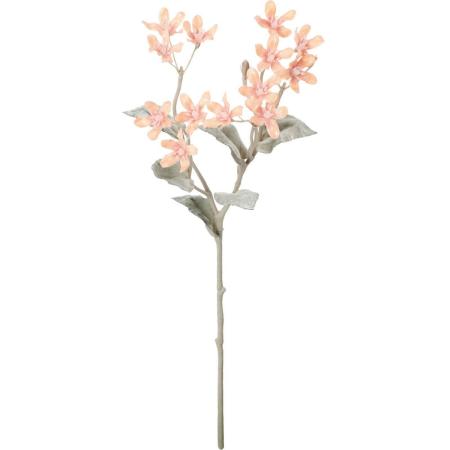アウトレット◎【造花】YDM/スノーブルースタースプレー サーモン/FS-6286-SA