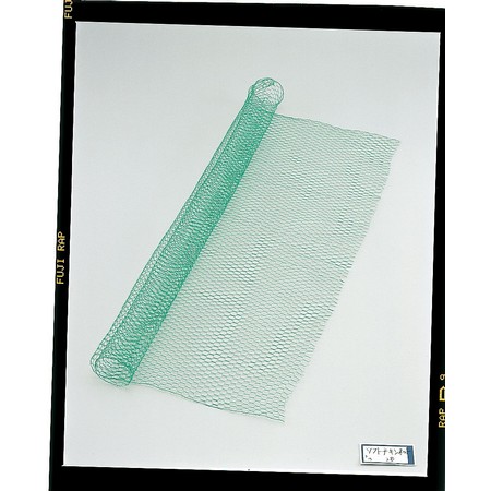 【在C】1/9シート!ソフトチキンネット　グリーン　90X90CM/168-1030-0