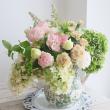 【08直前FJ】【生花】柏葉アジサイ(秋色系)60CM-　日本草花園【OT】