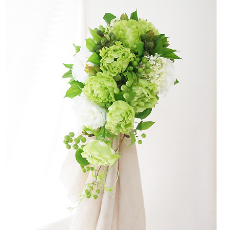 直前!!】佐瀬農園のトルコギキョウ 貴公子(ブライトグリーン)5輪付き