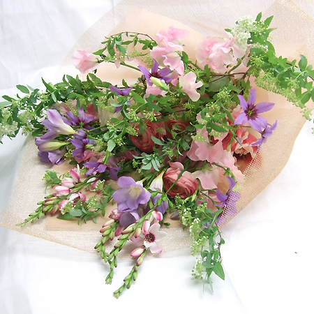 生花 フリージア ブルーシー 紫 今週のオトク Ot 通販 はなどんやアソシエ