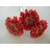 直前1023】【さぎやま】ガーベラ ツイスター(赤フルダブル) - 花材通販