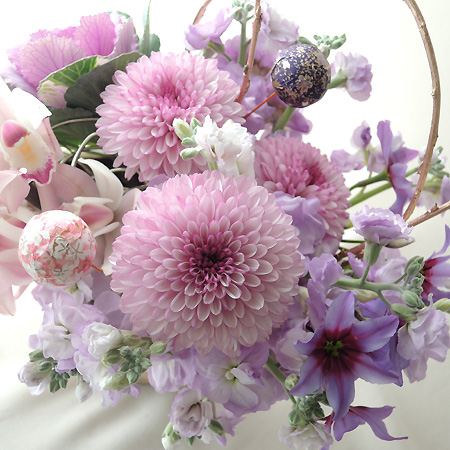 生花 年末先行予約 12 26 27日限定 ピンポンマム ロリポップピンク Jfdお正月マム 通販 はなどんやアソシエ