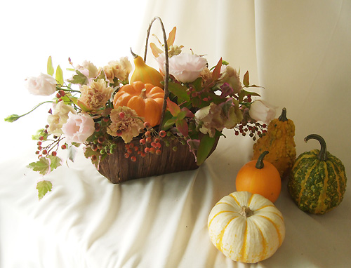 特価◎【生花/即納】おもちゃかぼちゃ(フルーツMIX) □ボリューム割引