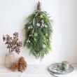 【生花】3つのベルのクリスマススワッグキット(グリーン):はなどんやキット