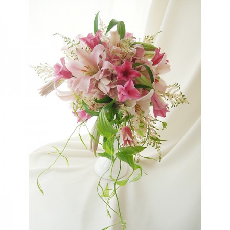 生花】渋谷さんのクレマチス エトワールローズ(濃いピンク)60cm - 花材