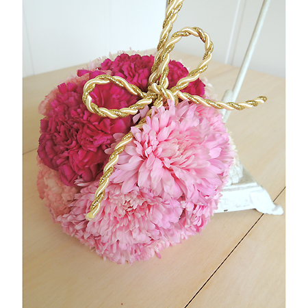 生花】三豊の大輪アスター ミスヨーロッパレシスト(ピンク)60cm - 花材