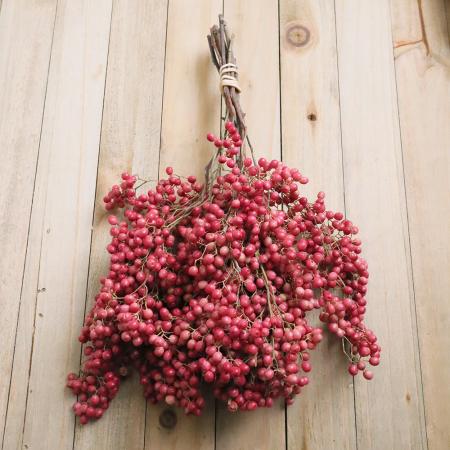 【生花/即納】小束ペッパーベリー(ピンク)※水浸け不要 【XX】