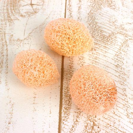 【ドライ】J・flow/ヘチマスポンジ(桜・ピンク)(1袋20個前後)【S1-10】