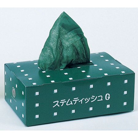【生花/即納】ステムティッシュ グリーン 150枚入り【S3-25】
