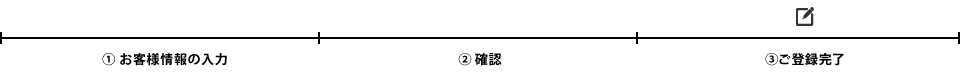 会員登録の流れ
